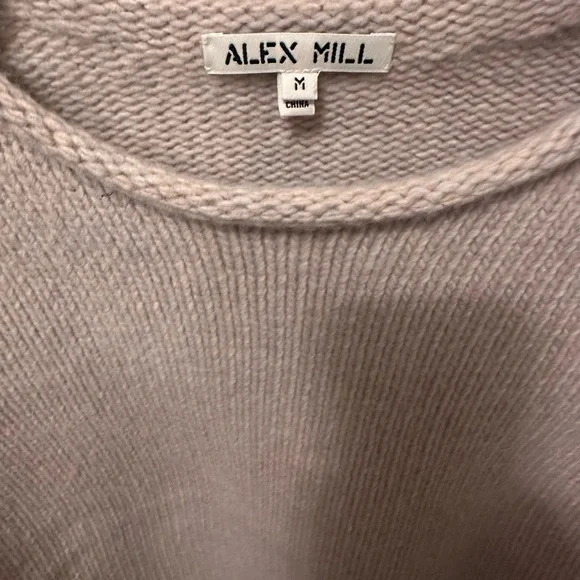 NWOT Alex Mill Jamie Sweater in Camellia, Size M - Picture 7 of 8